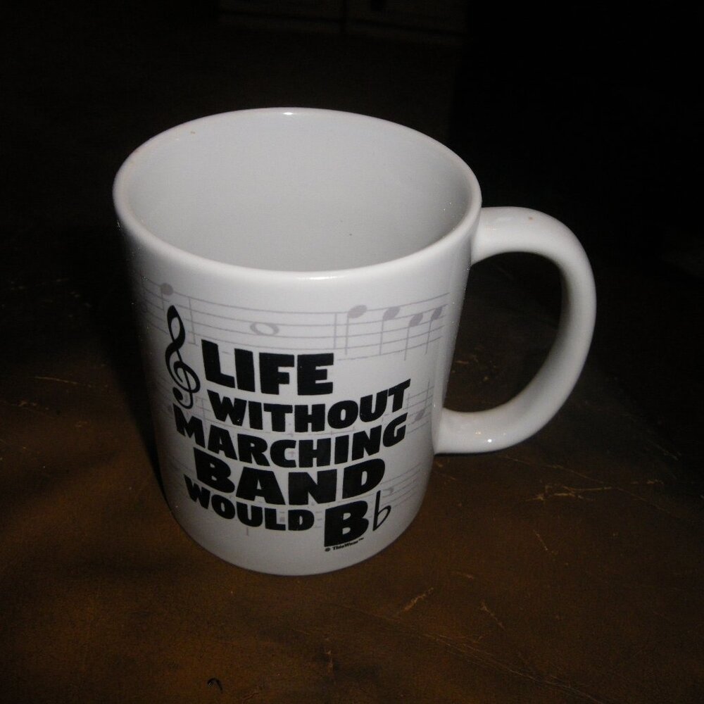 Life Without Marching Band Would “B Flat” Ceramic Coffee Tea Mug